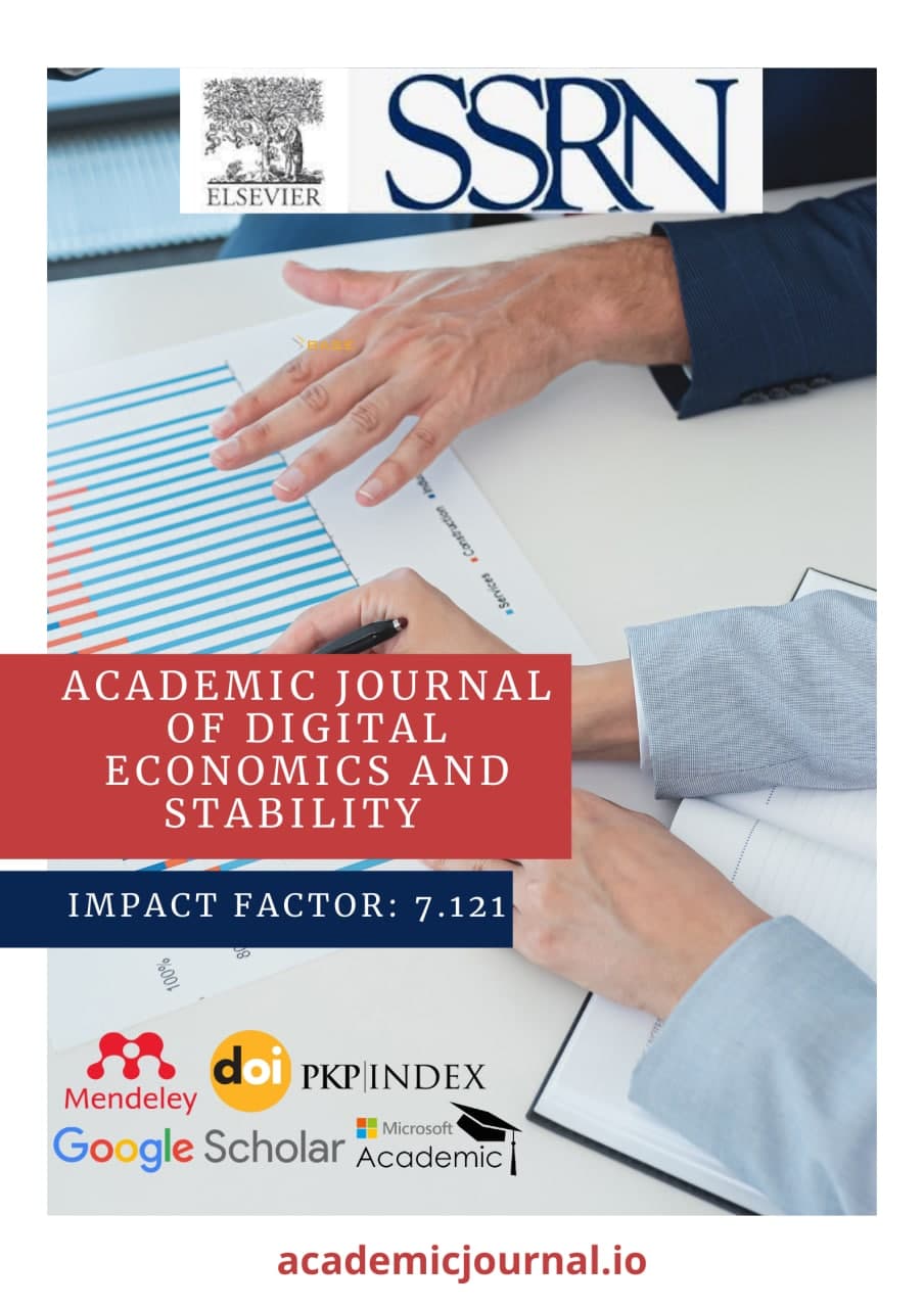					View Vol. 8 (2021): Academic Journal of Digital Economics and Stability (Spain)
				